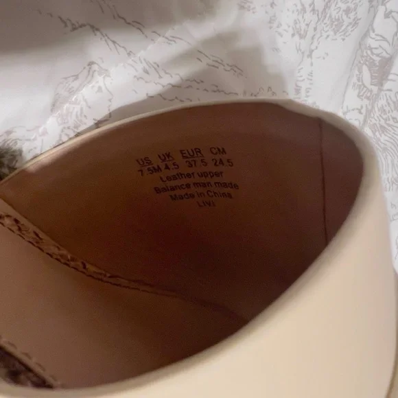 Women's Sam Edelman Cream Espadrille Platform Sandals​ - Picture 7 of 8